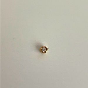 3mm bezel set diamond (chain not included!)